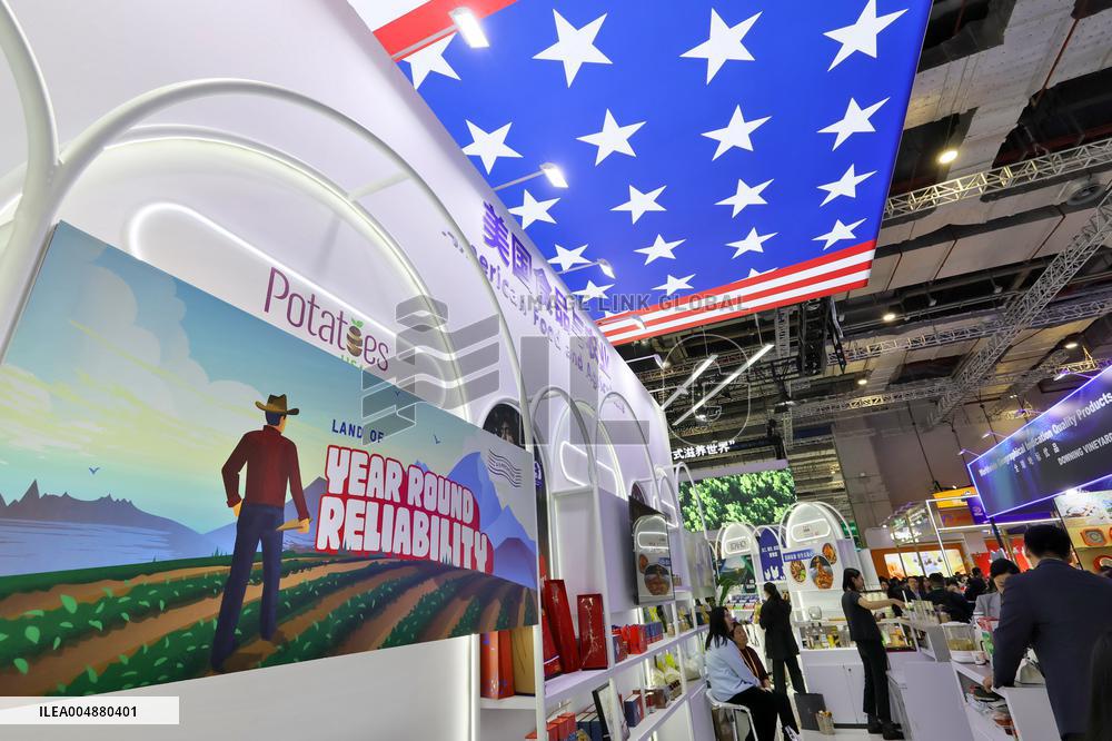 American Food and Agriculture Pavilion at the 8th CIIE in Shanghai