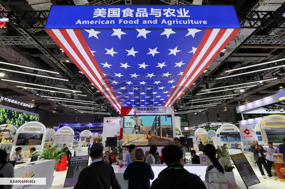 American Food and Agriculture Pavilion at the 8th CIIE in Shanghai