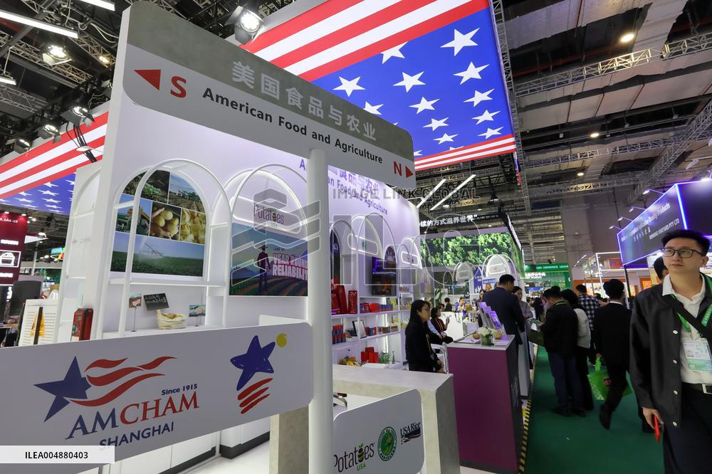 American Food and Agriculture Pavilion at the 8th CIIE in Shanghai