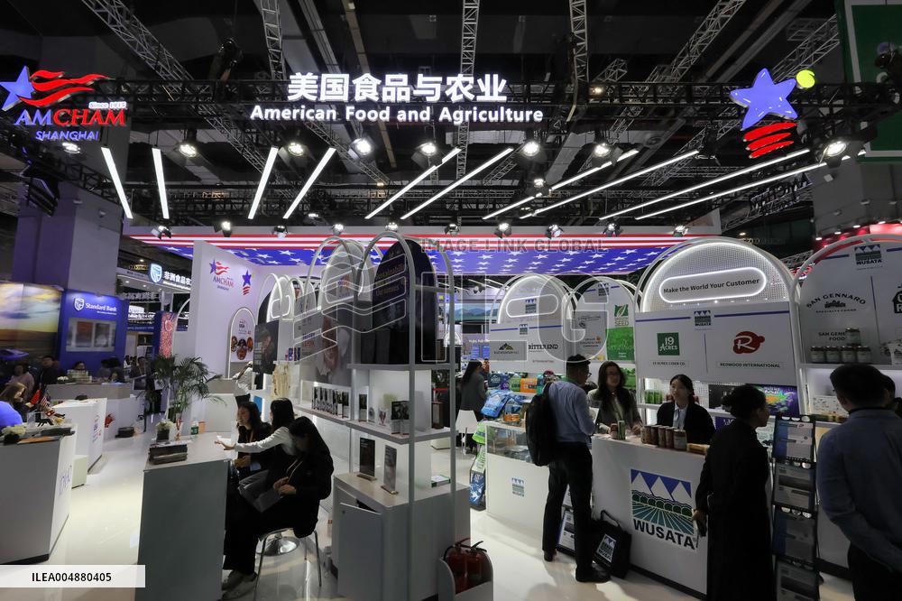 American Food and Agriculture Pavilion at the 8th CIIE in Shanghai