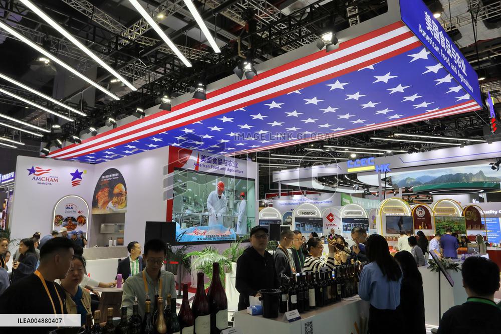 American Food and Agriculture Pavilion at the 8th CIIE in Shanghai