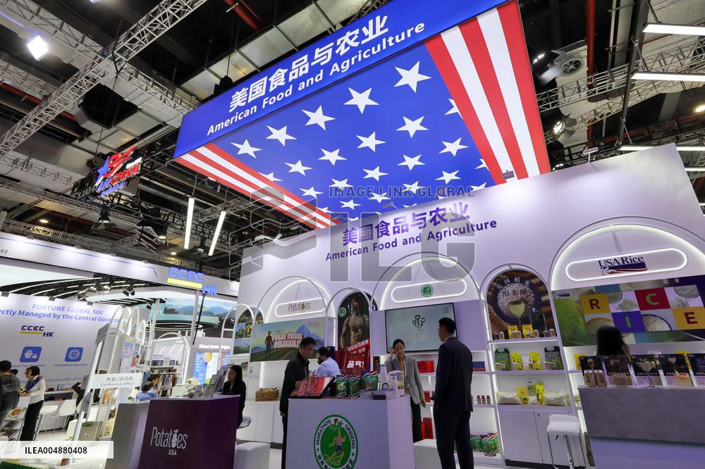 American Food and Agriculture Pavilion at the 8th CIIE in Shanghai