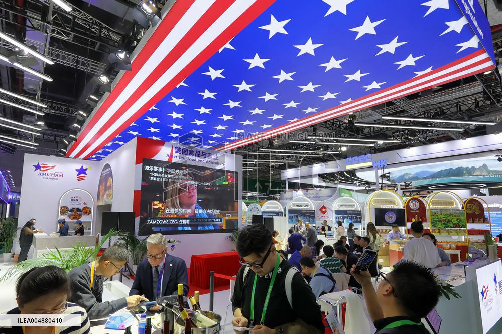 American Food and Agriculture Pavilion at the 8th CIIE in Shanghai