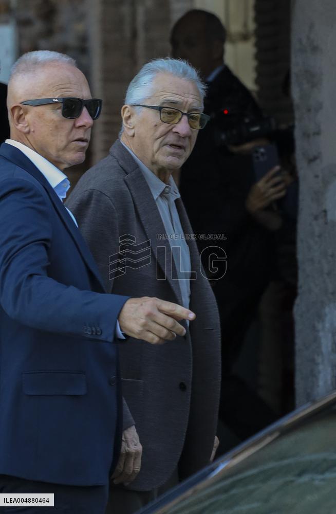 Robert De Niro Receives Lupa Capitolina Award - Rome