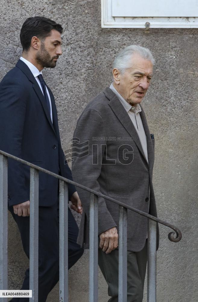 Robert De Niro Receives Lupa Capitolina Award - Rome
