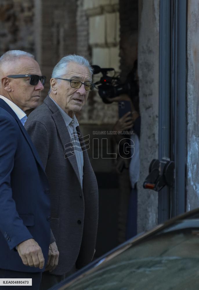 Robert De Niro Receives Lupa Capitolina Award - Rome