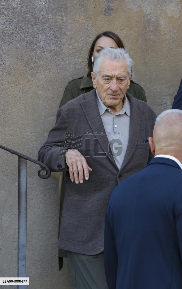 Robert De Niro Receives Lupa Capitolina Award - Rome