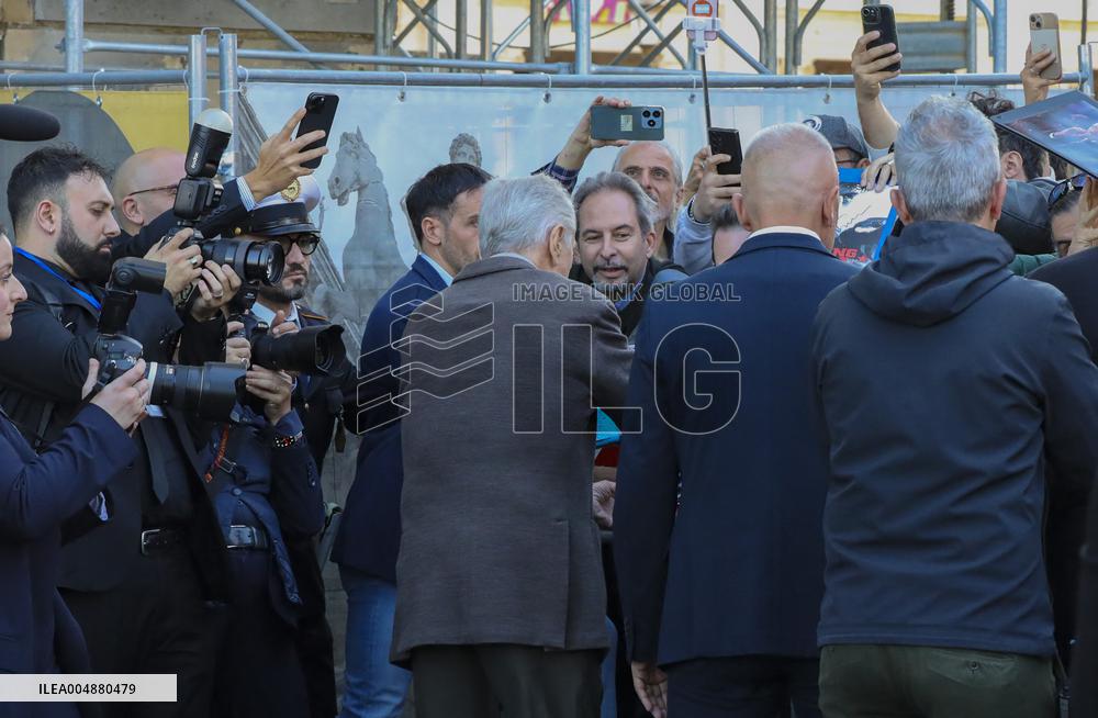 Robert De Niro Receives Lupa Capitolina Award - Rome