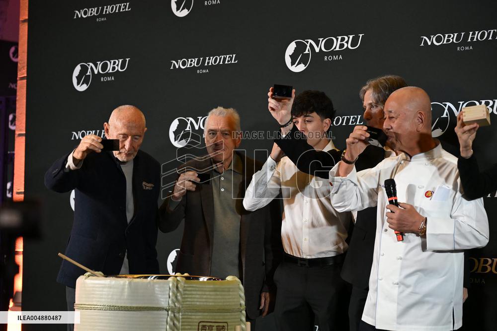 Robert De Niro At Nobu Hotel Opening - Rome