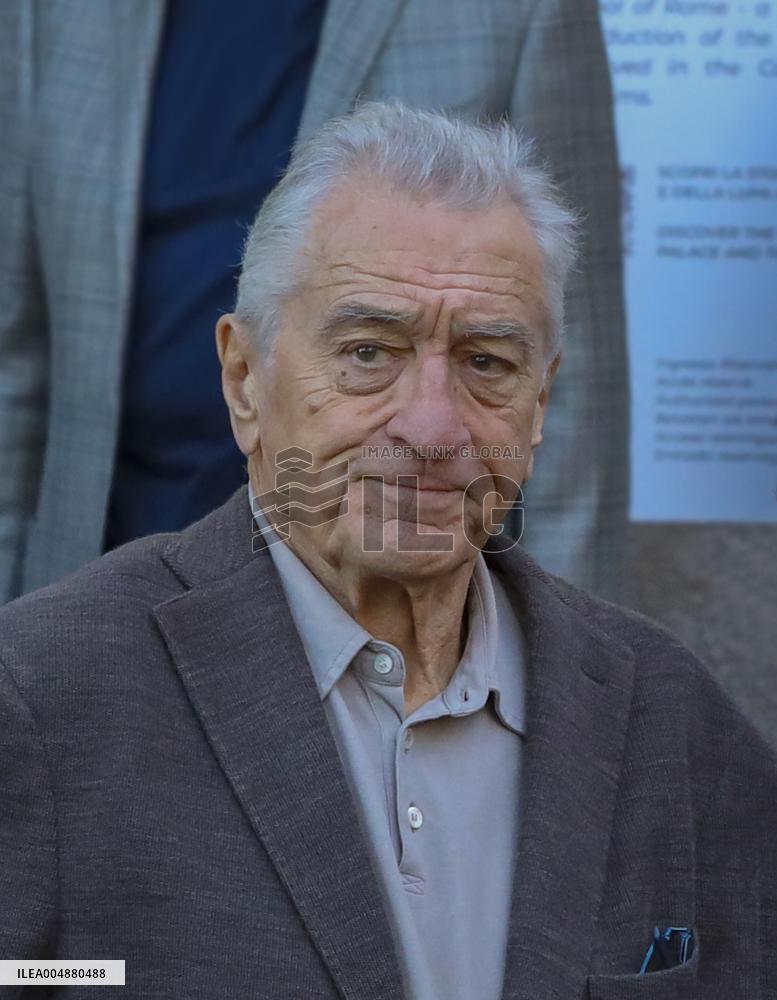 Robert De Niro Receives Lupa Capitolina Award - Rome