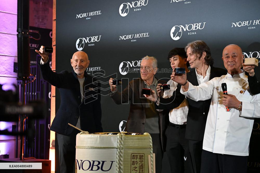 Robert De Niro At Nobu Hotel Opening - Rome