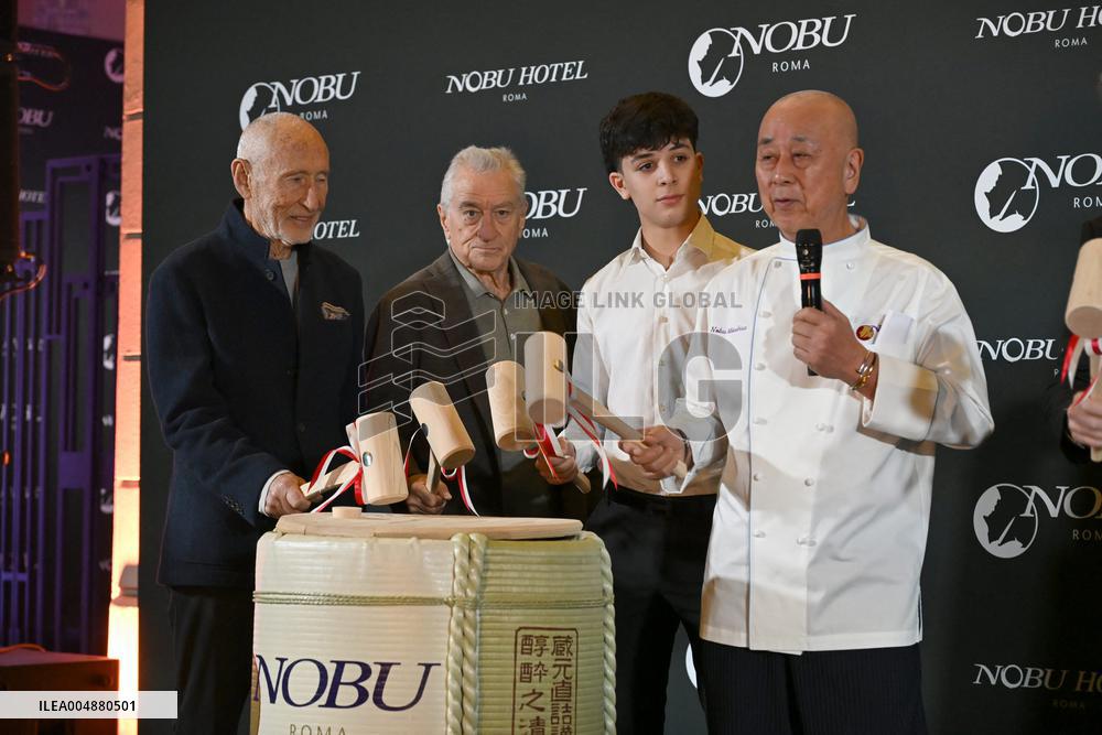 Robert De Niro At Nobu Hotel Opening - Rome