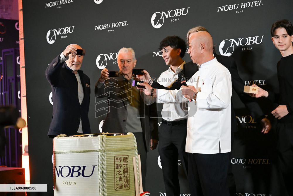 Robert De Niro At Nobu Hotel Opening - Rome