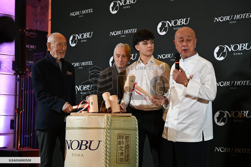 Robert De Niro At Nobu Hotel Opening - Rome