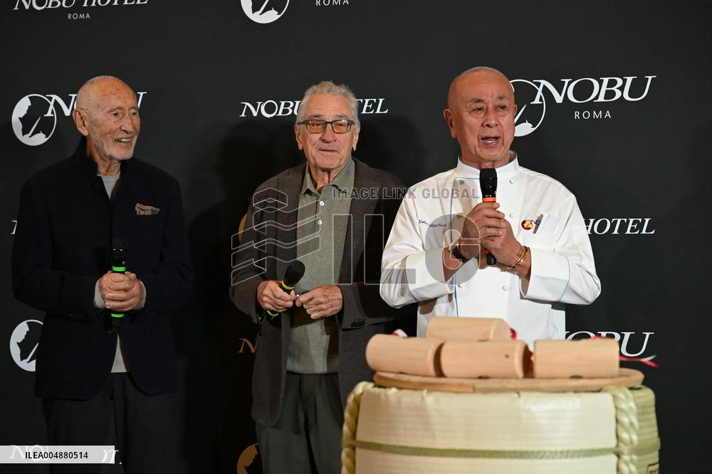 Robert De Niro At Nobu Hotel Opening - Rome