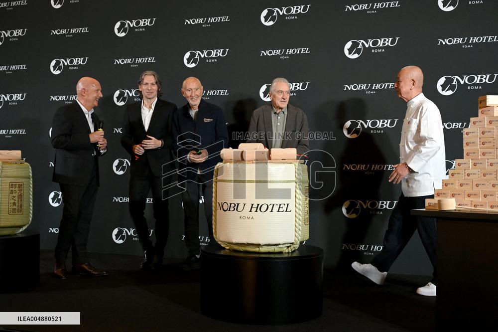 Robert De Niro At Nobu Hotel Opening - Rome