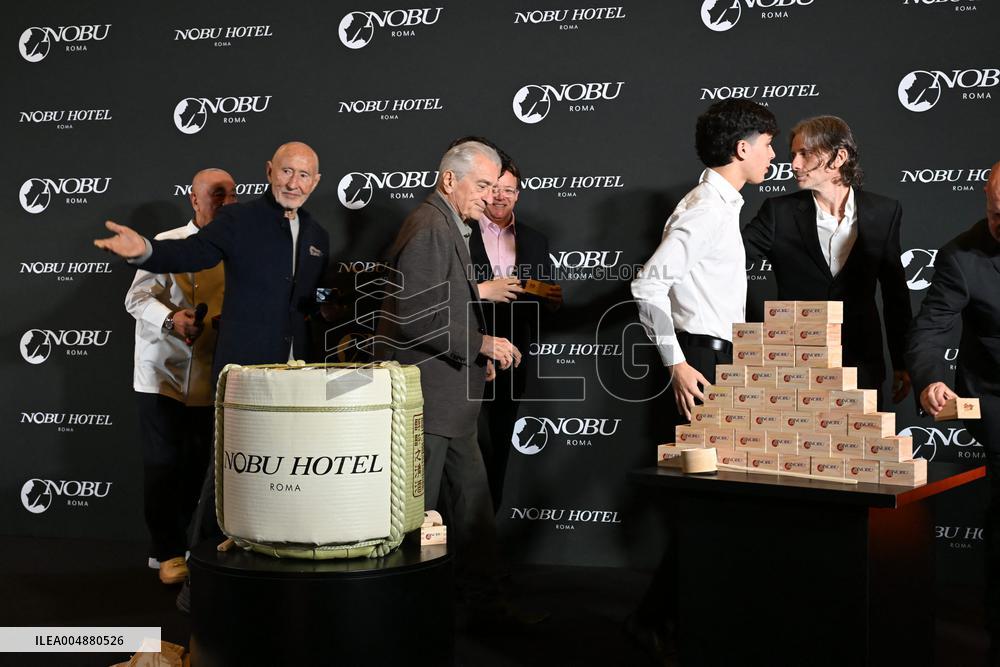 Robert De Niro At Nobu Hotel Opening - Rome