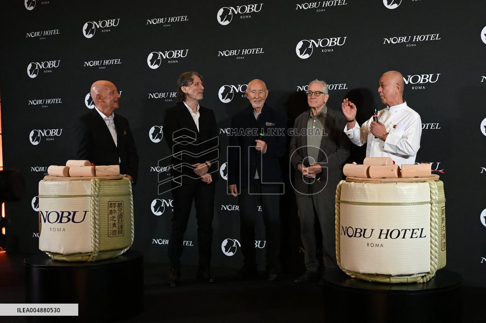 Robert De Niro At Nobu Hotel Opening - Rome