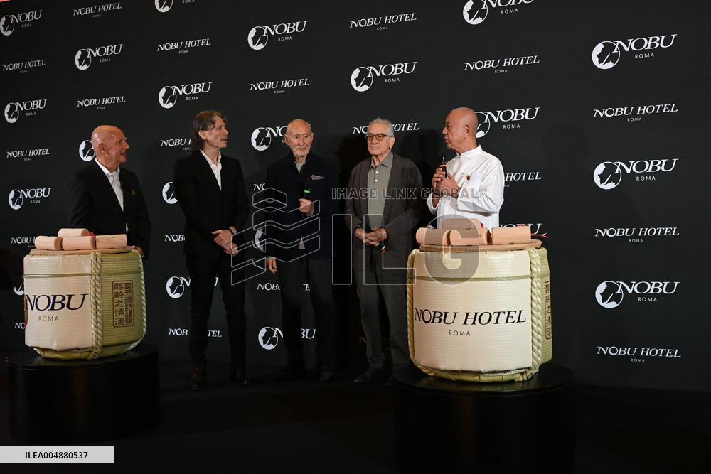 Robert De Niro At Nobu Hotel Opening - Rome