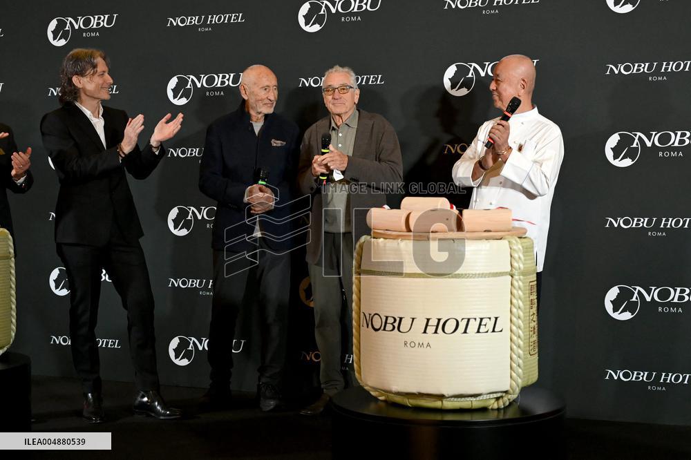 Robert De Niro At Nobu Hotel Opening - Rome