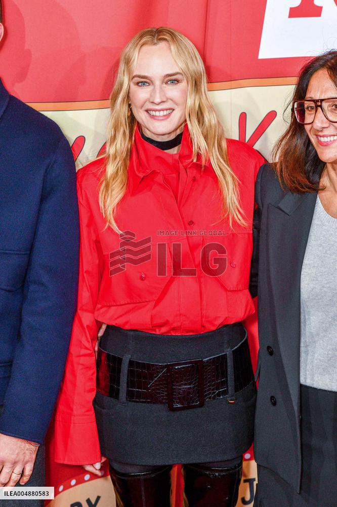 Inauguration Of The Printemps Christmas Window Displays - Paris