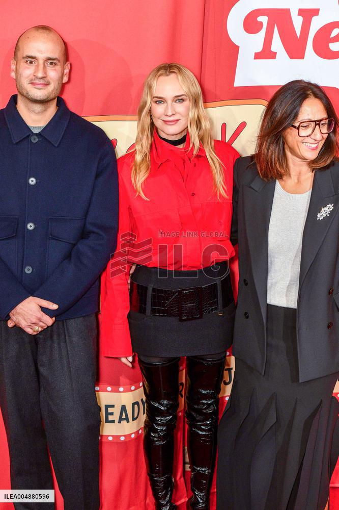 Inauguration Of The Printemps Christmas Window Displays - Paris