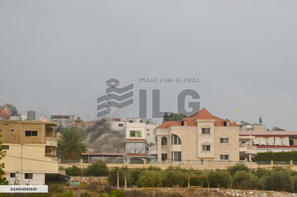 Israeli Airstrike Hits South Lebanon