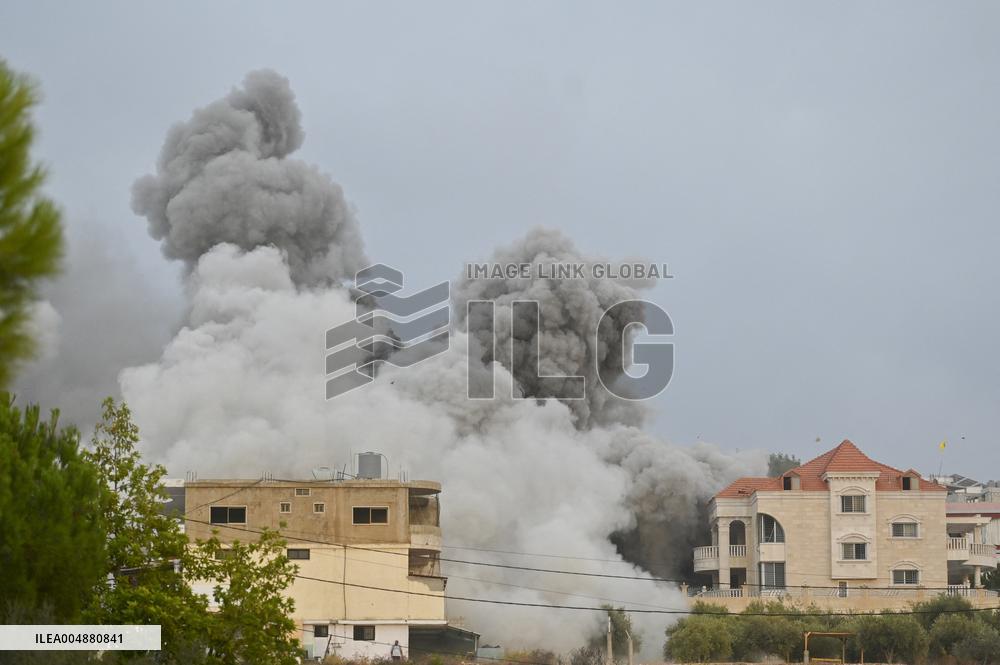 Israeli Airstrike Hits South Lebanon