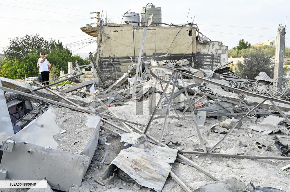 Israeli Airstrike Hits South Lebanon