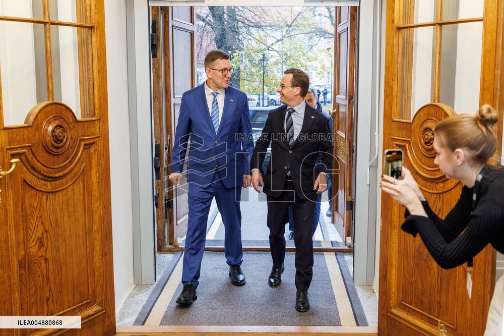 Swedish Prime Minister Ulf KristerssonÂ´s visit to Estonia