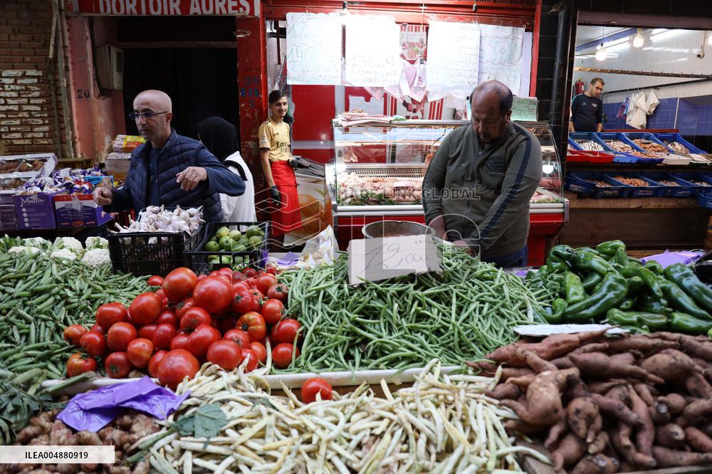 Fruit and Vegetable Market in Oran