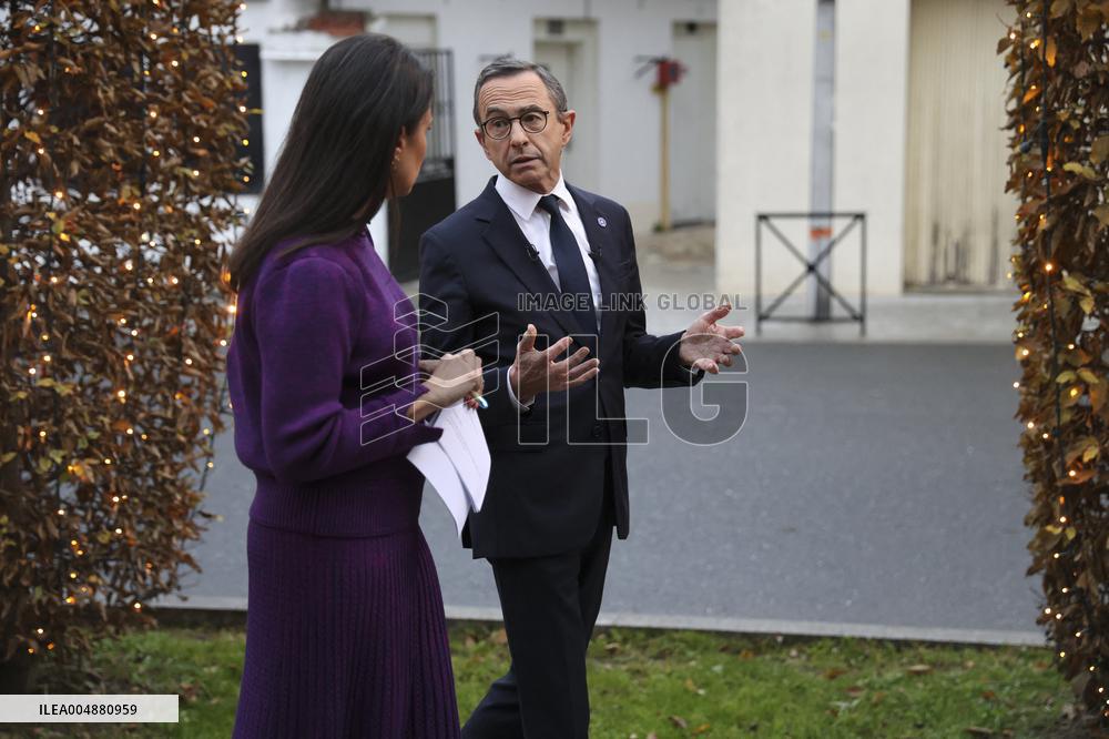 Apolline De Malherbe Interviews Bruno Retailleau - Bry Sur Marne