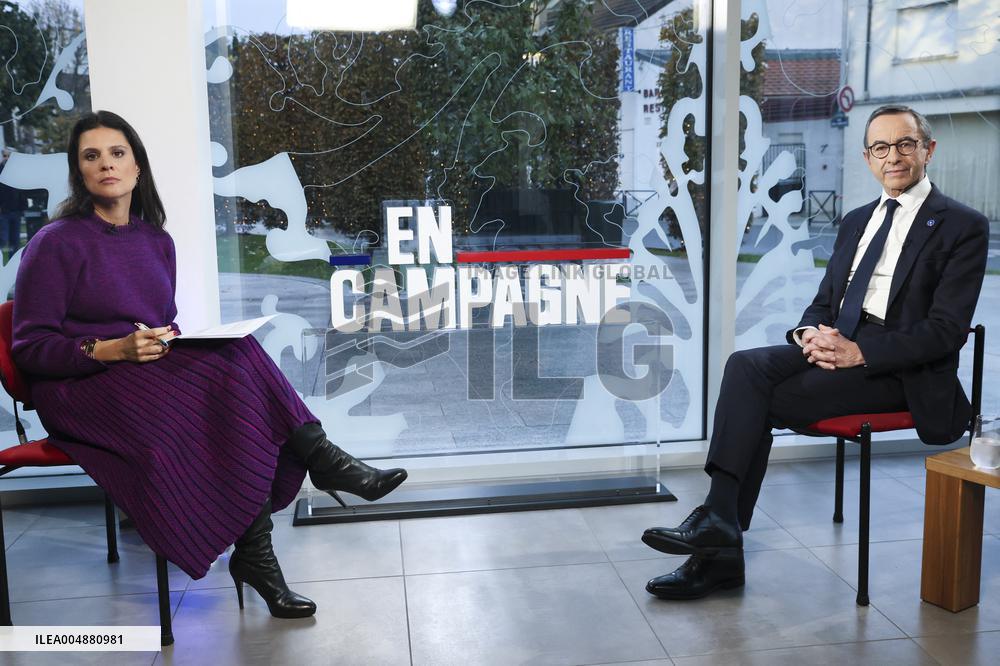 Apolline De Malherbe Interviews Bruno Retailleau - Bry Sur Marne