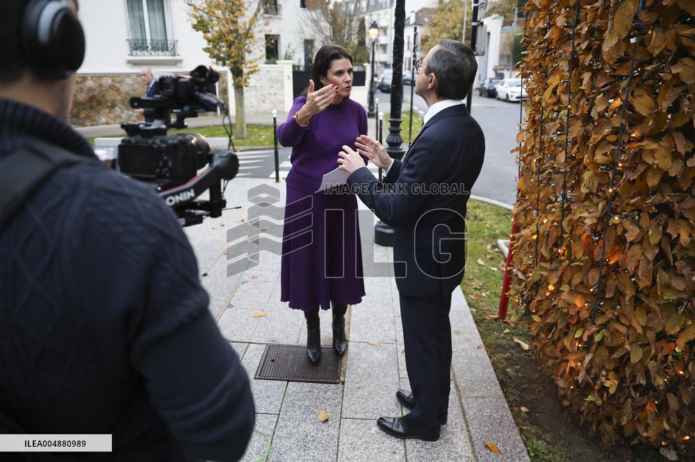Apolline De Malherbe Interviews Bruno Retailleau - Bry Sur Marne