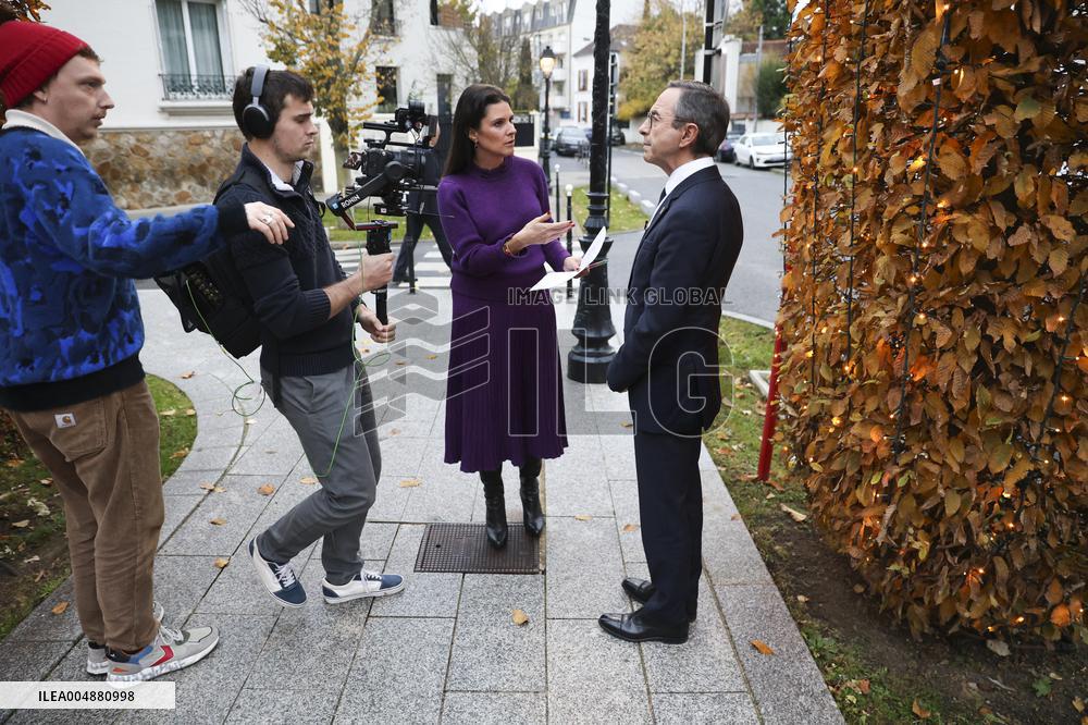 Apolline De Malherbe Interviews Bruno Retailleau - Bry Sur Marne