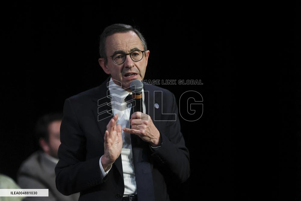 Bruno Retailleau At Public Meeting - Bry Sur Marne