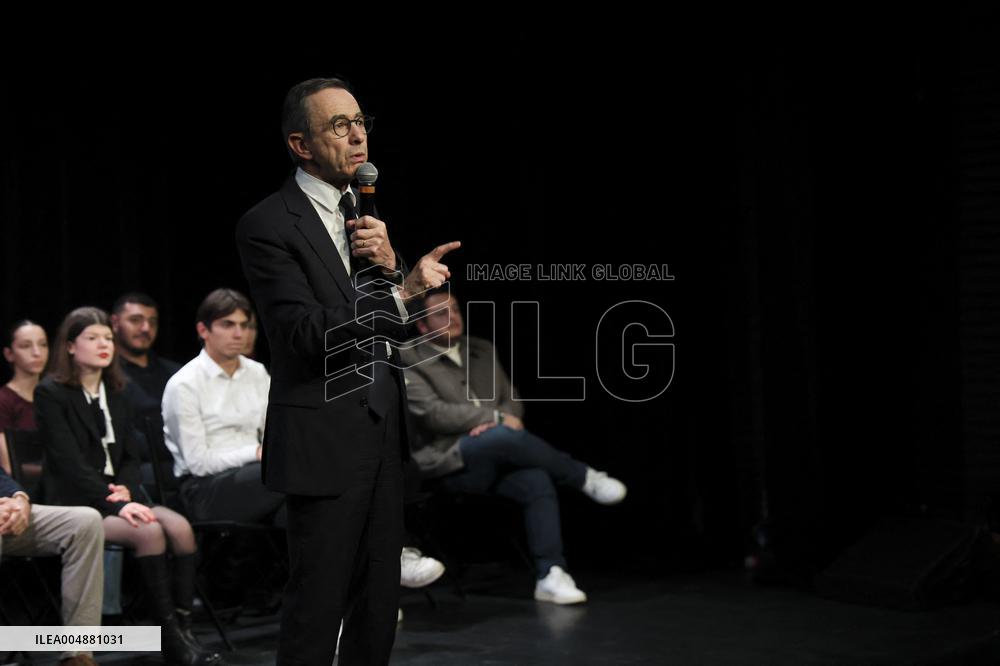 Bruno Retailleau At Public Meeting - Bry Sur Marne