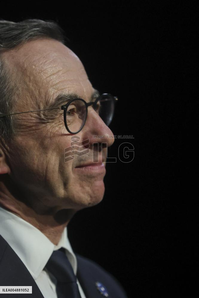 Bruno Retailleau At Public Meeting - Bry Sur Marne