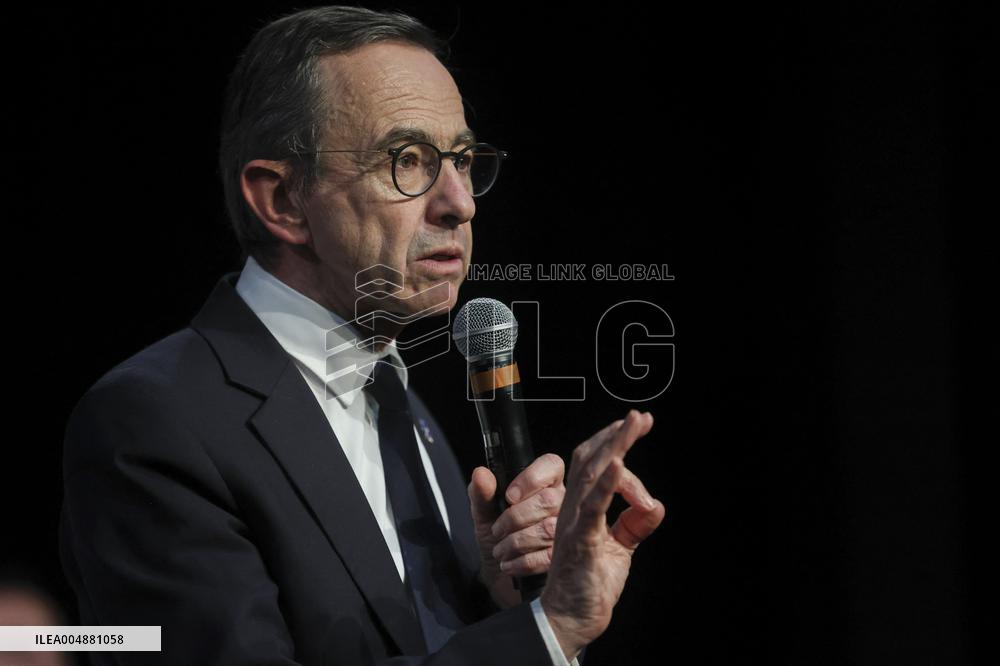 Bruno Retailleau At Public Meeting - Bry Sur Marne