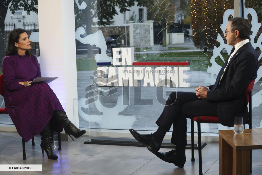 Apolline De Malherbe Interviews Bruno Retailleau - Bry Sur Marne