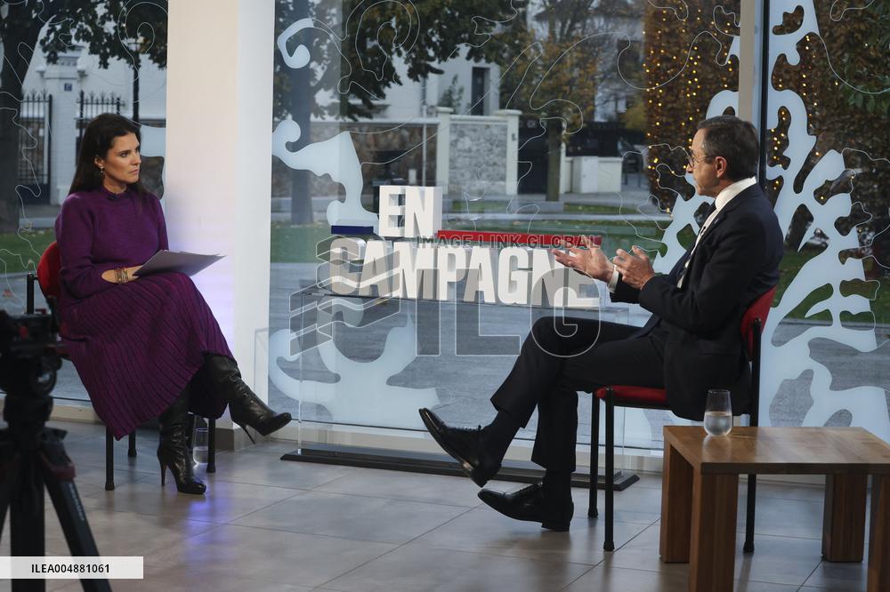 Apolline De Malherbe Interviews Bruno Retailleau - Bry Sur Marne