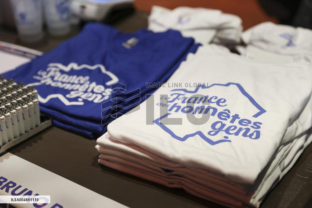 Bruno Retailleau At Public Meeting - Bry Sur Marne