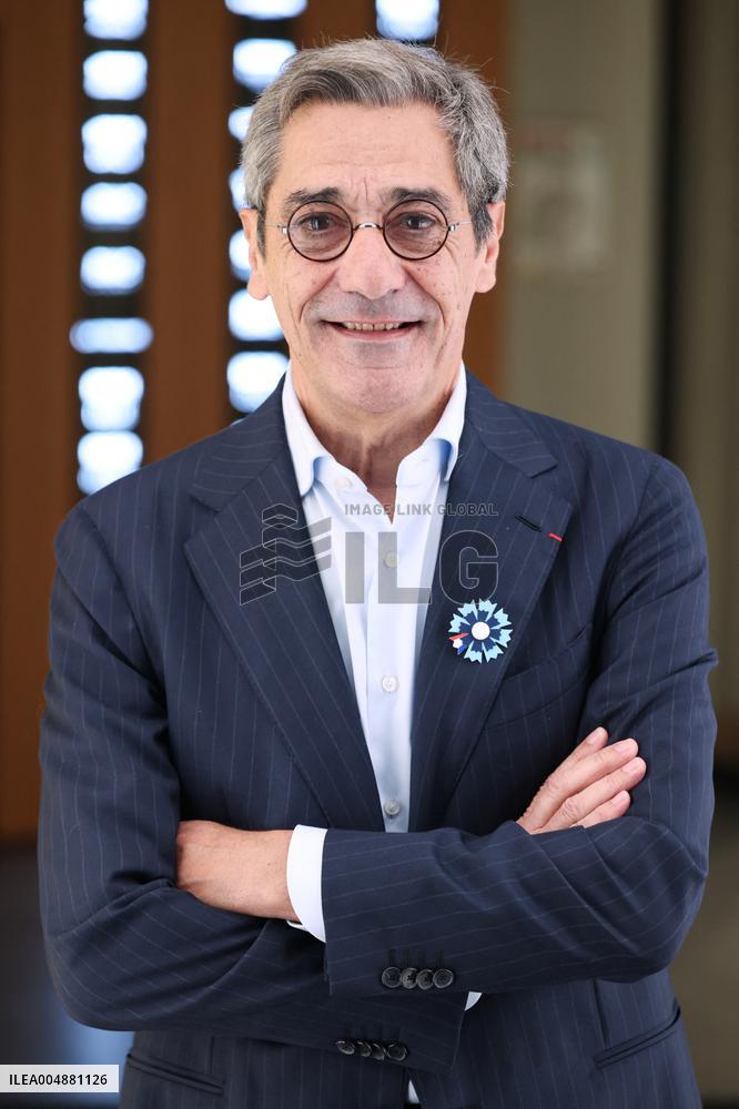 Exclusive - Serge Papin On RMC/BFMTV - Paris