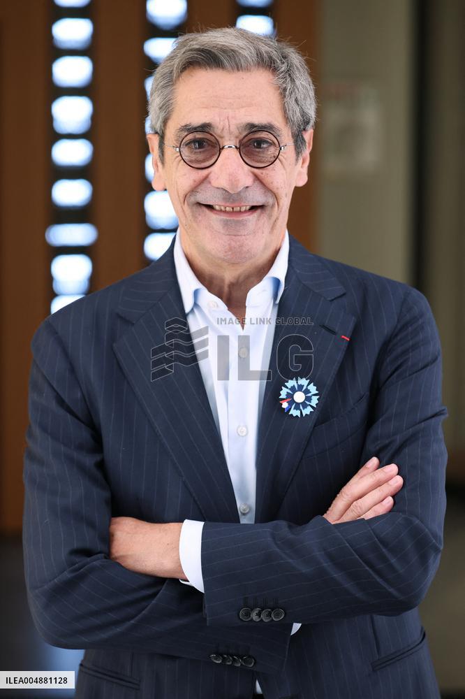 Exclusive - Serge Papin On RMC/BFMTV - Paris