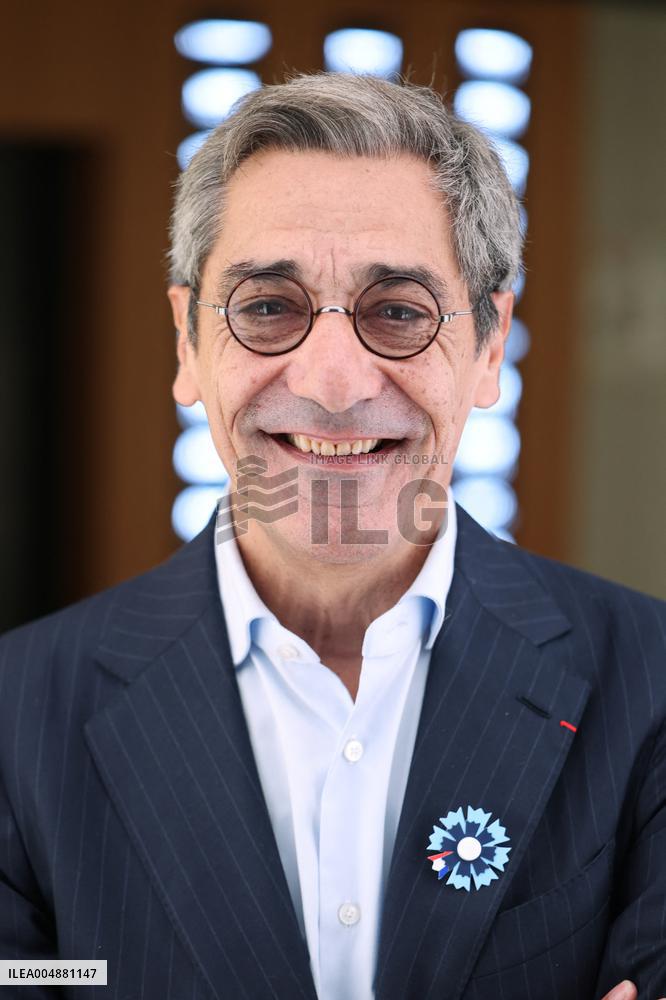 Exclusive - Serge Papin On RMC/BFMTV - Paris