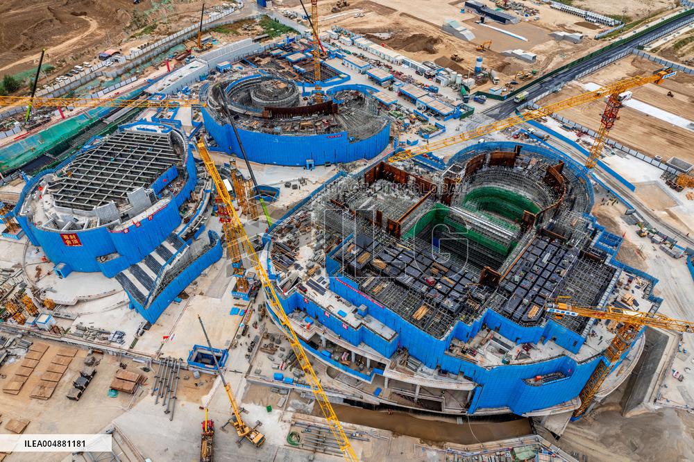 Xiong'an New Area Construction