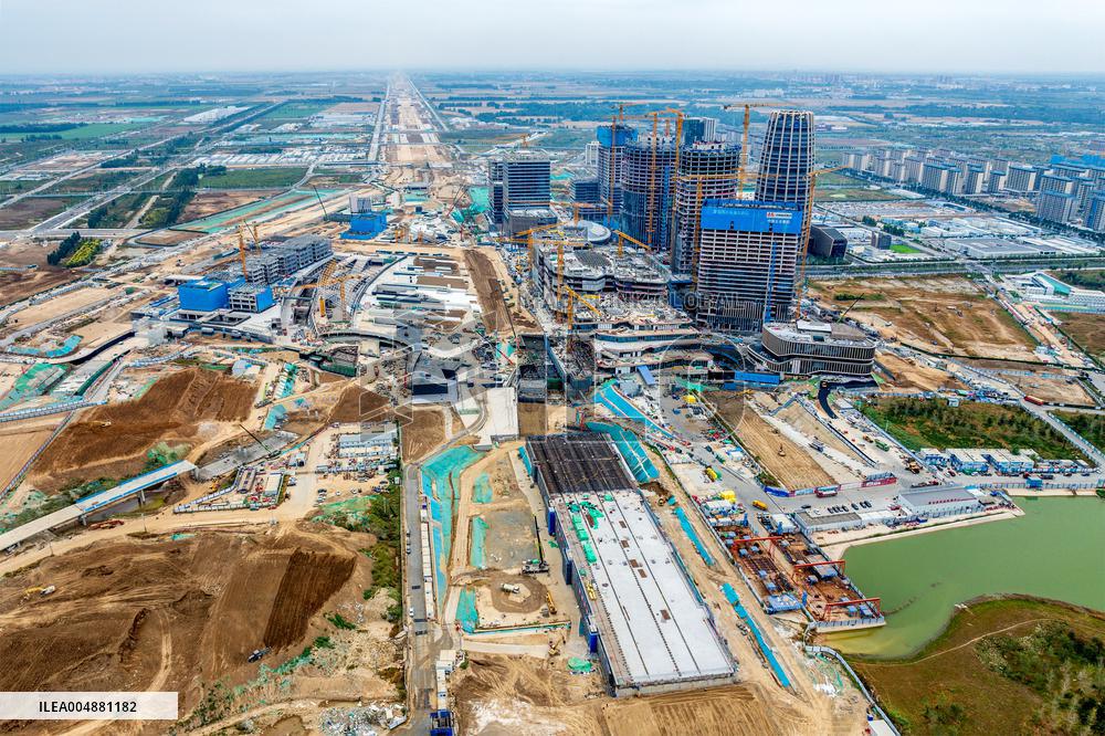 Xiong'an New Area Construction