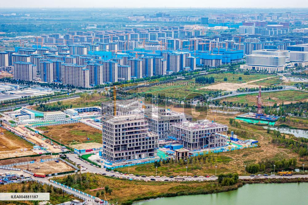 Xiong'an New Area Construction