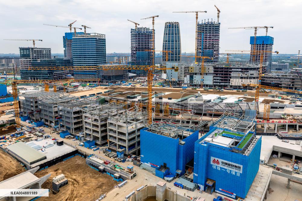 Xiong'an New Area Construction