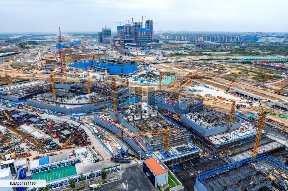 Xiong'an New Area Construction